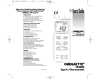 Thumbnail of document Manual - HH303 2 Channel Handheld Type K & J Thermocouple Datalogger USB